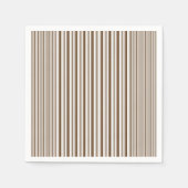Serviette En Papier Serviettes en papier, bande Brown (Devant)