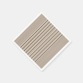 Serviette En Papier Serviettes en papier, bande Brown (Coin)