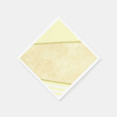 Serviette En Papier Serviettes en papier, Bande d'or beige (Coin)