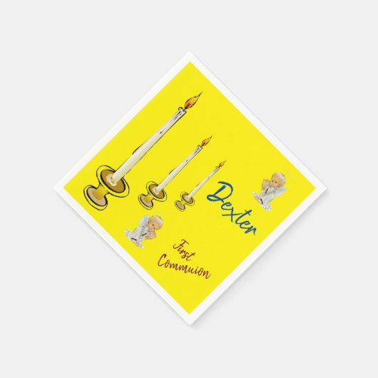 Serviette En Papier serviettes en papier, bougies Angel (Coin)