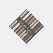 Serviette En Papier Serviettes en papier, Brown (Coin)