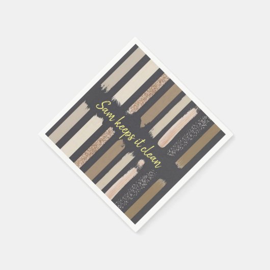 Serviette En Papier Serviettes en papier, Brown (Coin)