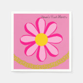 Serviette En Papier Serviettes en papier, Chaîne en or rose Fleur (Devant)