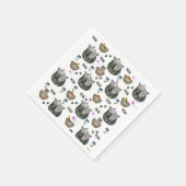 Serviette En Papier Serviettes en papier, chatons Chats Meow (Coin)