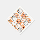 Serviette En Papier serviettes en papier, chats orange (Coin)