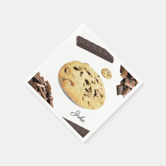 Serviette En Papier Serviettes en papier, Chip de chocolat Cookies (Coin)