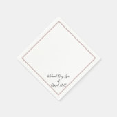 Serviette En Papier Serviettes en papier, Cocktail standard (Coin)