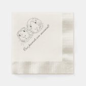 Serviette En Papier Serviettes en papier, Cocktail standard (Devant)