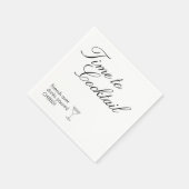 Serviette En Papier Serviettes en papier, Cocktail standard (Coin)