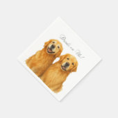 Serviette En Papier Serviettes en papier, Cocktail Standard Golden Ret (Coin)