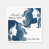 Serviette En Papier Serviettes En Papier, Coiffeuse Salon De Beauté (Devant)