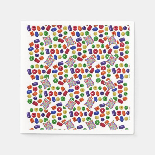 Serviette En Papier Serviettes en papier, couleurs (Devant)