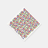 Serviette En Papier Serviettes en papier, couleurs (Coin)