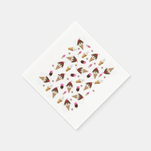 Serviette En Papier Serviettes en papier, Crème glacée (Coin)