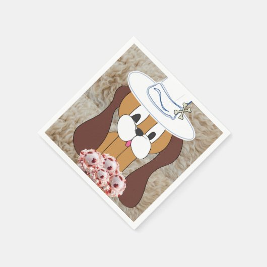 Serviette En Papier Serviettes en papier, crème glacée de fraise de ch (Coin)