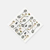 Serviette En Papier Serviettes en papier, cuillères (Coin)