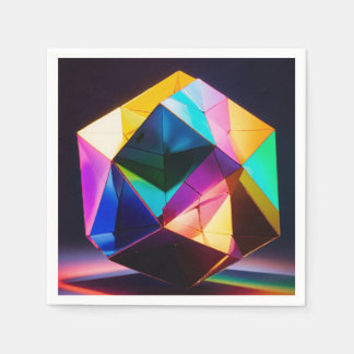 Serviette En Papier "Serviettes en papier design unique"