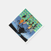 Serviette En Papier Serviettes en papier, femme africaine (Coin)