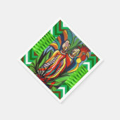 Serviette En Papier Serviettes en papier, femmes africaines vert perro (Coin)