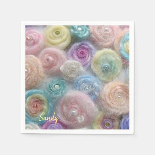 Serviette En Papier Serviettes en papier, Fer pastel (Devant)