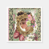 Serviette En Papier Serviettes en papier, Floral victorien (Devant)