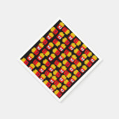 Serviette En Papier Serviettes en papier, frites noires (Coin)