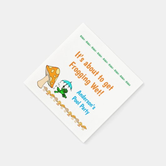 Serviette En Papier Serviettes en papier, Frogding Frog, Ribbit (Coin)