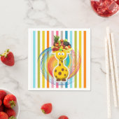 Serviette En Papier Serviettes en papier, Giraffe Fruit (En situation)
