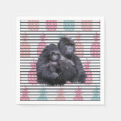 Serviette En Papier serviettes en papier, Gorilla Baby Pineappy (Devant)