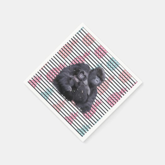 Serviette En Papier serviettes en papier, Gorilla Baby Pineappy (Coin)