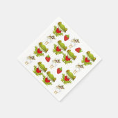 Serviette En Papier Serviettes en papier, Grenouilles Poulet fraise (Coin)
