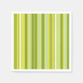 Serviette En Papier serviettes en papier, Grille blanche jaune vert (Devant)