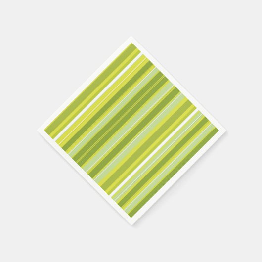 Serviette En Papier serviettes en papier, Grille blanche jaune vert (Coin)