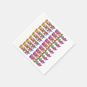 Serviette En Papier Serviettes en papier, Joyeuses serviettes d'annive (Coin)