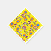 Serviette En Papier Serviettes en papier, Joyeux 6 Ballons d'anniversa (Coin)