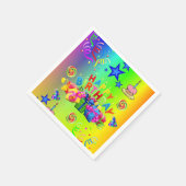 Serviette En Papier Serviettes en papier, Joyeux anniversaire (Coin)