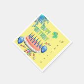 Serviette En Papier Serviettes en papier, Joyeux anniversaire (Coin)