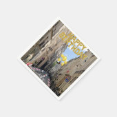 Serviette En Papier Serviettes en papier, joyeux anniversaire France C (Coin)