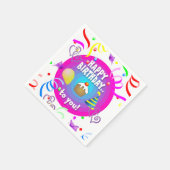Serviette En Papier Serviettes en papier, Joyeux anniversaire pour vou (Coin)
