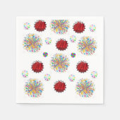 Serviette En Papier Serviettes en papier, Licorice rouge (Devant)