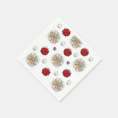 Serviette En Papier Serviettes en papier, Licorice rouge (Coin)