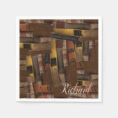 Serviette En Papier Serviettes en papier, livres d'histoire (Devant)