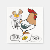 Serviette En Papier Serviettes en papier, oeufs de poulet, serviettes (Devant)