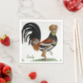 Serviette En Papier Serviettes en papier, oiseaux français (En situation)