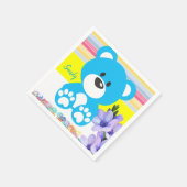 Serviette En Papier Serviettes en papier, ours en peluche (Coin)