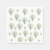 Serviette En Papier serviettes en papier, parachutes (Devant)