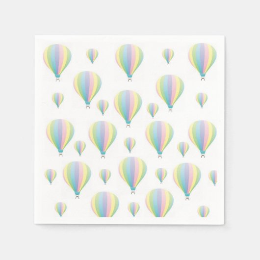 Serviette En Papier serviettes en papier, parachutes (Devant)