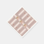 Serviette En Papier Serviettes en papier, Parties scintillant rose ron (Coin)