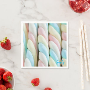 Serviette En Papier Serviettes en papier, Pastel