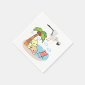 Serviette En Papier Serviettes en papier, Plage de Seagull (Coin)